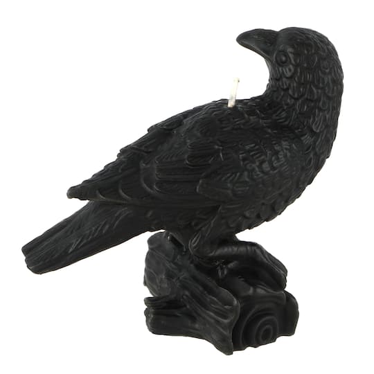 Black Raven on Tree Candle by Ashland®